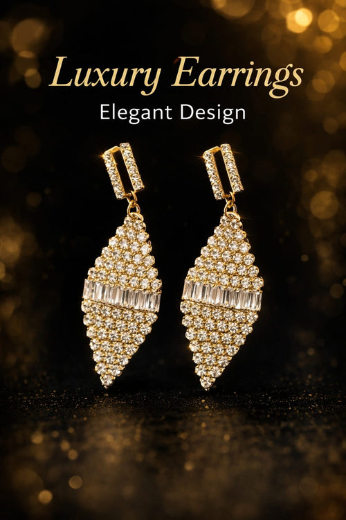✨ Elegant Designer Earrings 💎 Add a Touch of Elegance to Your Style